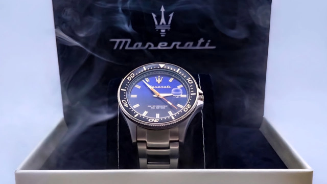 Maserati nie sú iba autá - sú to aj športové hodinky